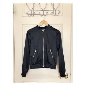 H&M Satin Bomber Jacket